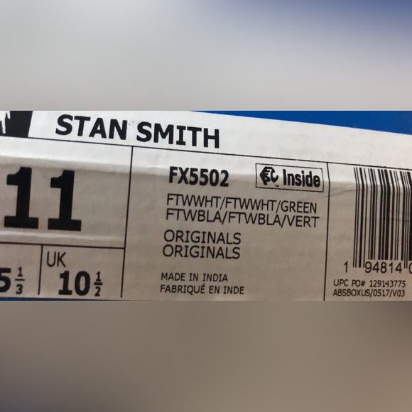 Adidas Original Men’s Stan Smith White - Picture 5 of 5